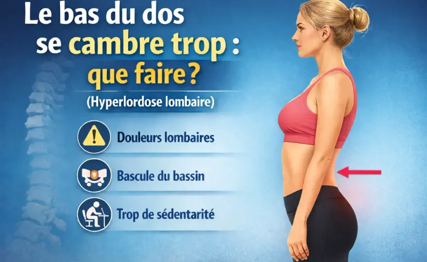 Lordose du dos, normale ou trop marquée ?