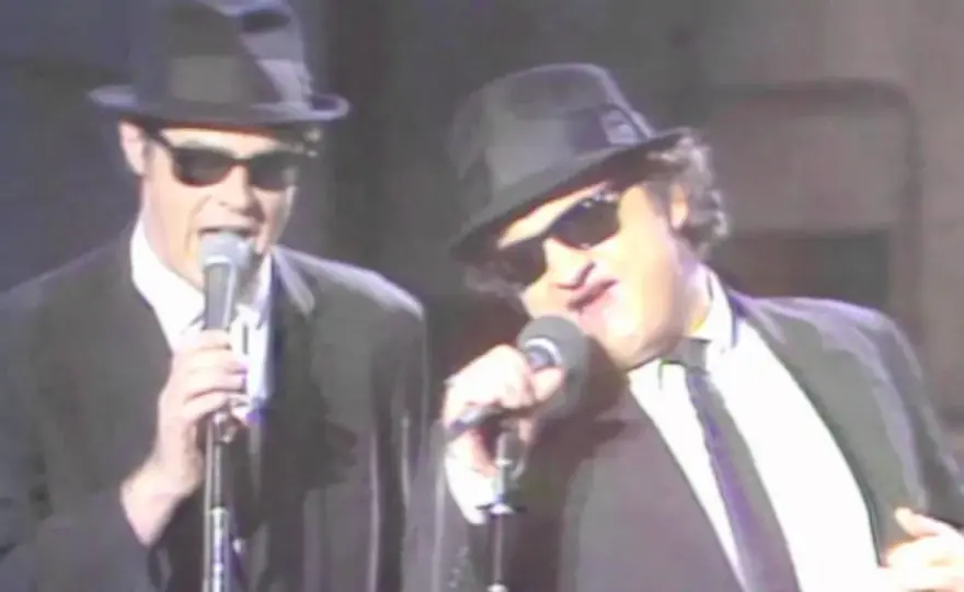 Dan Aykroyd giovane tra Canada, SNL e Blues Brothers