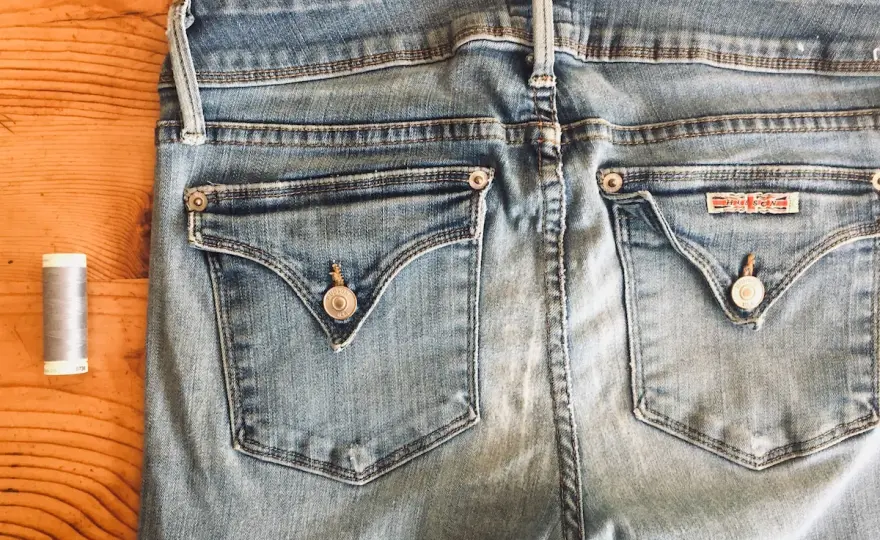 Invisible Denim Repair - Make Jeans Last Longer