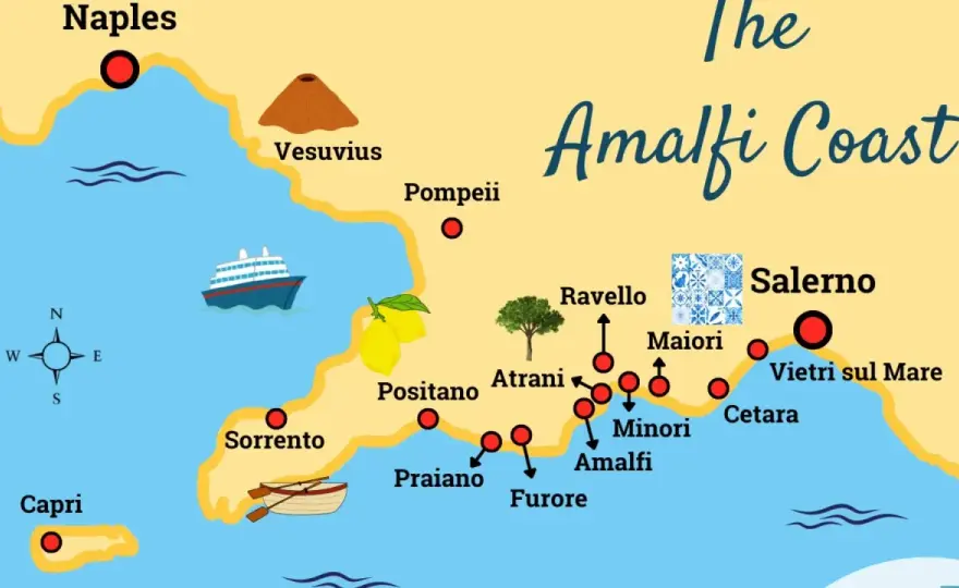 Atrani Italy Map Guide for a Smoother Amalfi Coast Trip