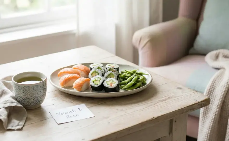 Sushi under graviditet - vad som är tryggt att äta
