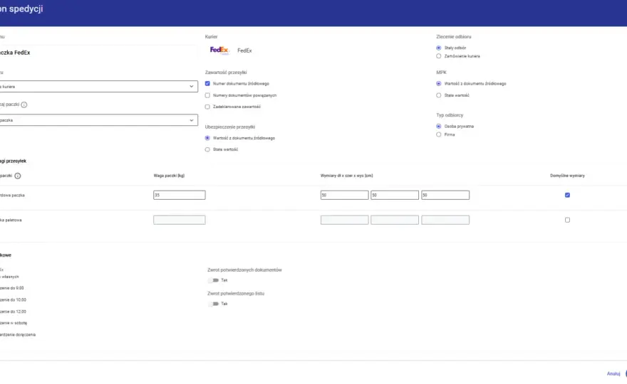 FedEx - Zmiana doręczenia paczki? Jak to zrobić i co wybrać?