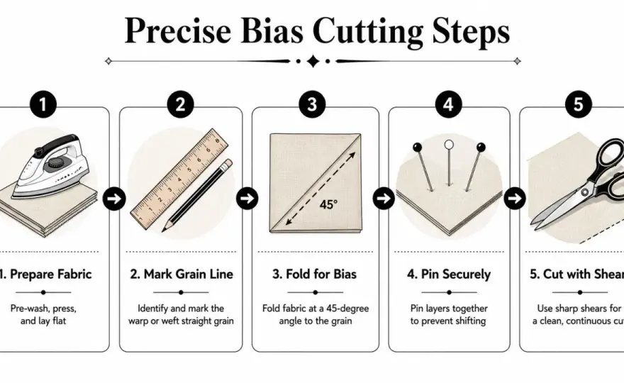 Bias Cut Sewing - Master Fluid Fabric & Perfect Drape
