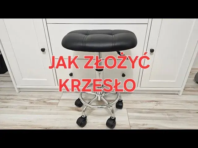Jak rozłożyć krzesło obrotowe bez uszkodzeń i z łatwością