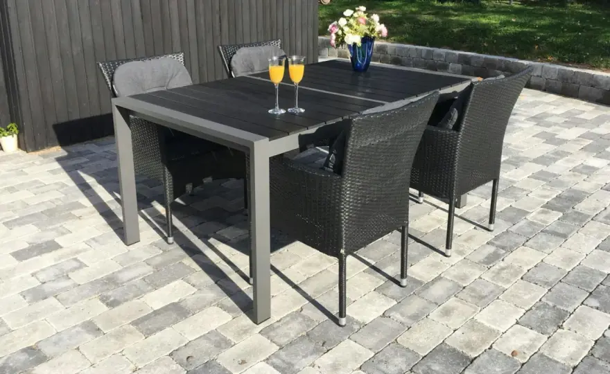 Stenlagd uteplats - välj rätt sten, form och fall