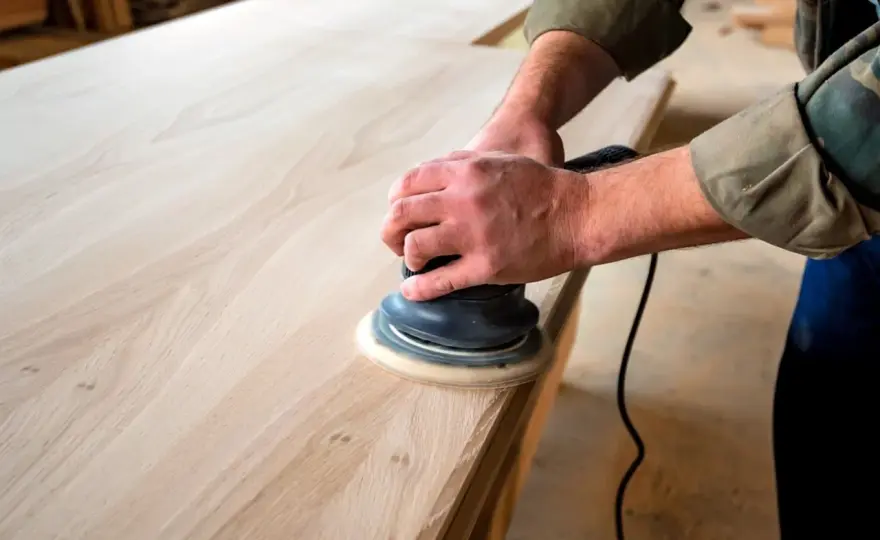Cómo lijar madera antes de pintar o barnizar sin errores