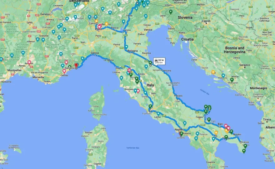 Italy Road Trip Planning - Routes, Costs and Mistakes to Avoid