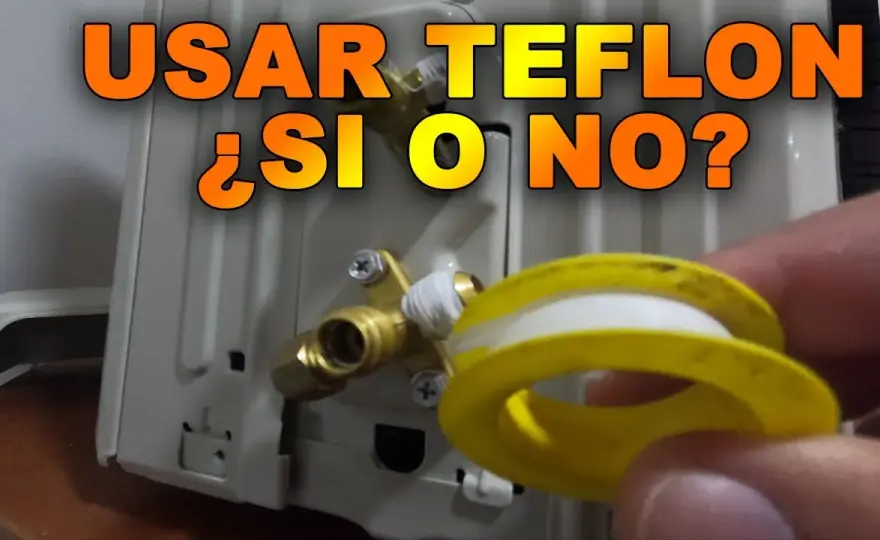 ¿Se puede usar teflón para conexiones de gas sin riesgo de fugas?