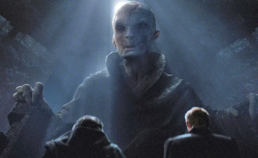 Kim jest Snoke z Gwiezdnych Wojen? Zaskakujące fakty o tej postaci