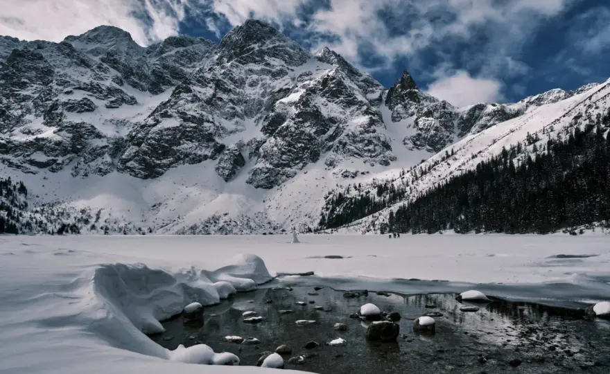 Morskie Oko zimą - jak ocenić ryzyko lawinowe?