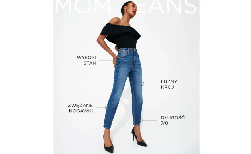 Mom fit - Jak dobrać jeansy, które modelują sylwetkę?