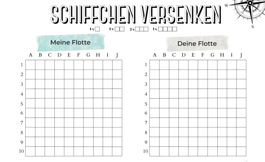 Schiffe versenken - Regeln, Taktik und Tipps für Familien