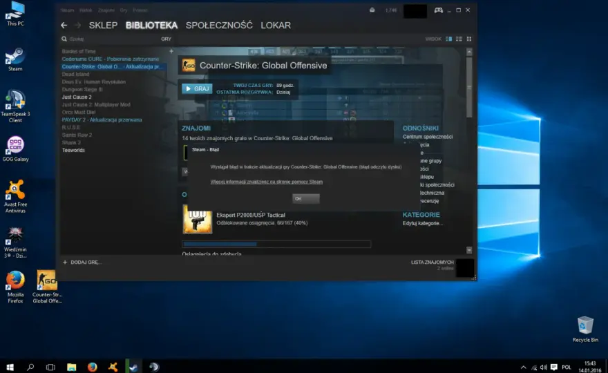 Jak naprawić uszkodzone pliki Steam bez stresu i utraty gier