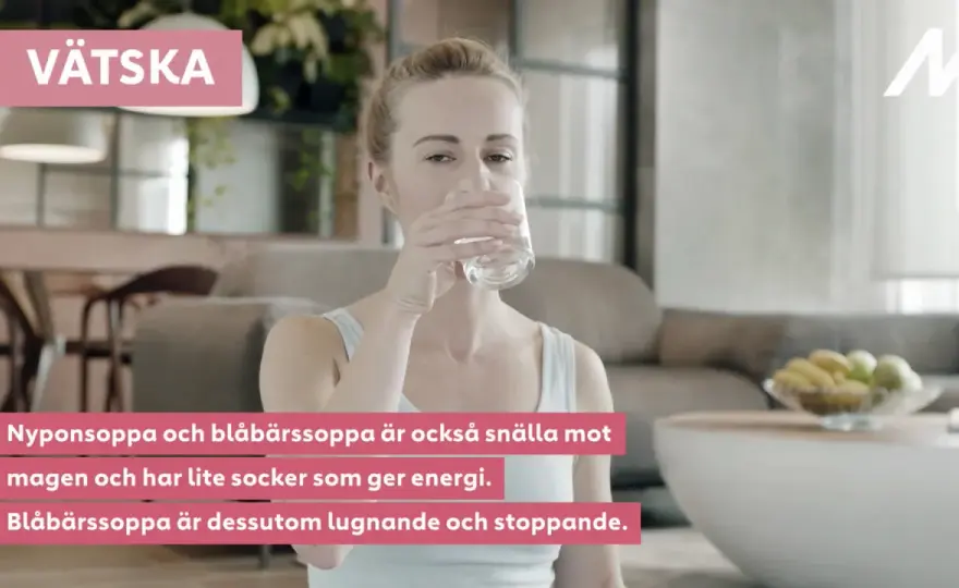 Mat efter magsjuka - vad magen brukar tåla först