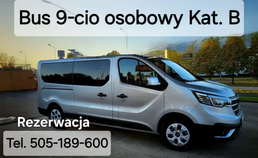 Bus 9 osób na kat. B? Poznaj limity i uniknij kar!