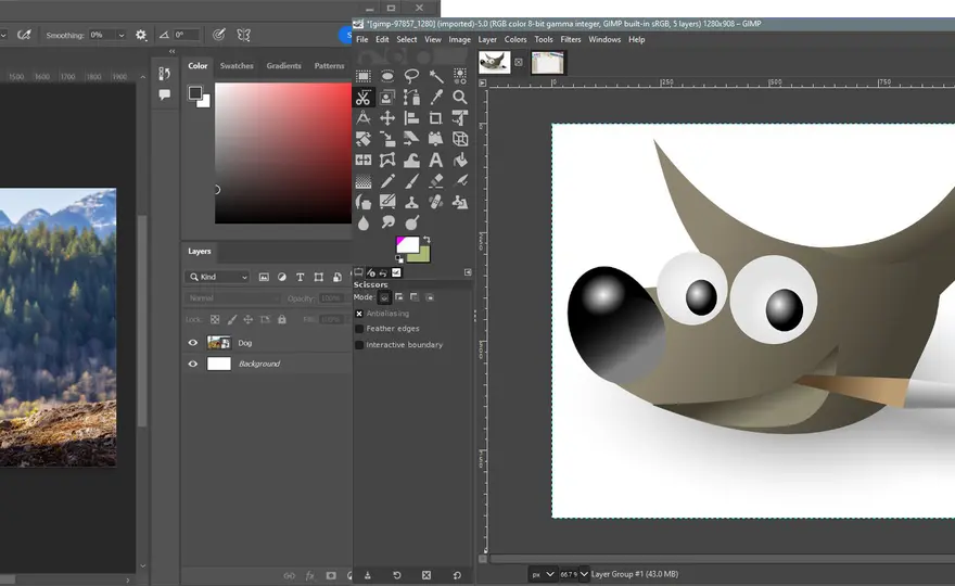 GIMP czy Photoshop? Porównanie funkcji, ceny i wyboru narzędzia