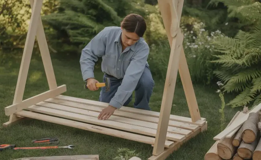 Jak zrobić huśtawkę ogrodową? Poradnik DIY krok po kroku
