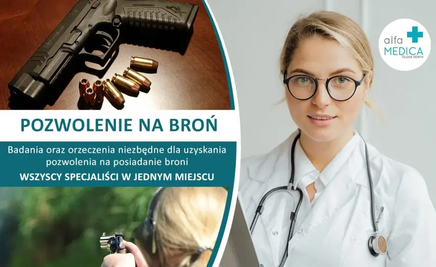 Pozwolenie na broń - Badania: Co wyklucza? Poradnik