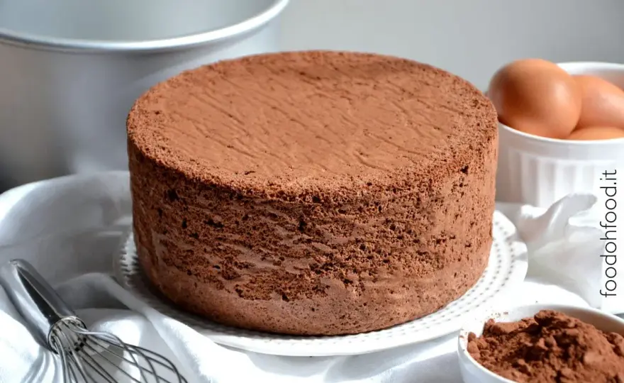 Pan di spagna al cacao alto e morbido - ricetta e trucchi