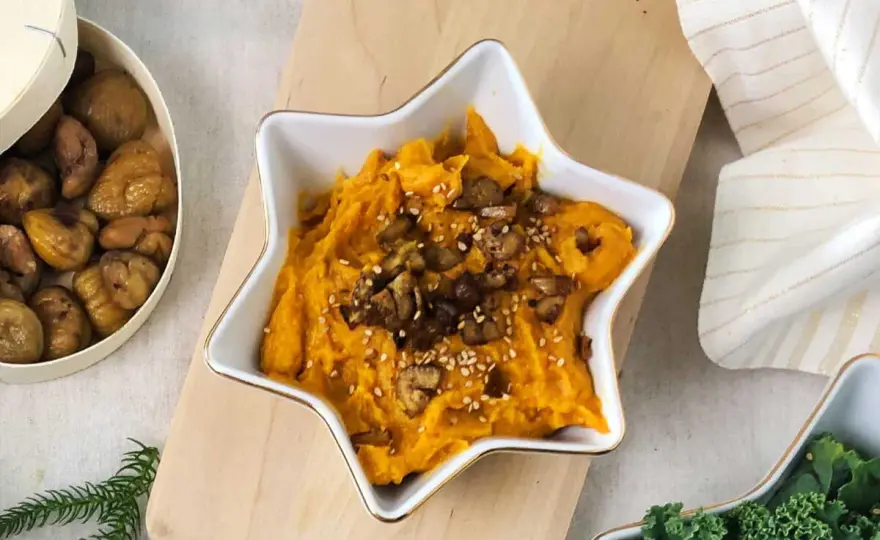 Purée pomme-châtaigne - La recette facile et équilibrée