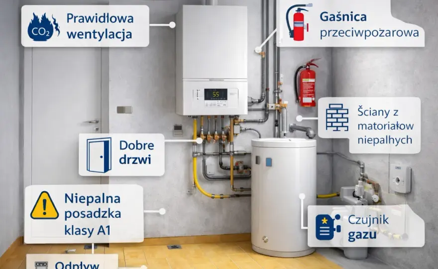 Kubatura kotłowni gazowej: przepisy, wymogi i bezpieczeństwo