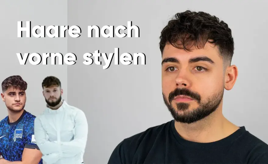 French Crop & Caesar Cut: Haare nach vorne stylen Anleitung & Tipps