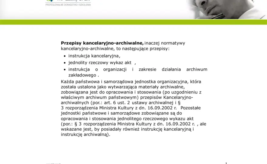 Instrukcja kancelaryjna: klucz do porządku w dokumentacji