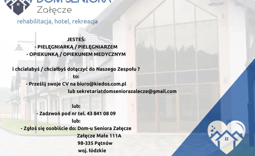 Dom Seniora Załęcze: Czy to idealne miejsce dla Twoich bliskich?