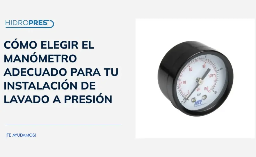 Manómetro en Bar - Guía para Leerlo, Elegirlo y Evitar Fallos