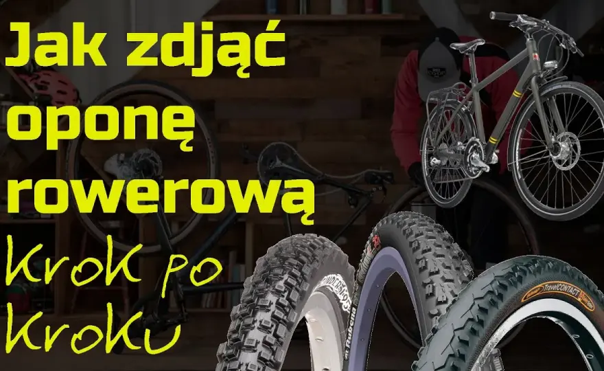 Jak zdjąć oponę z roweru bez łyżki - proste metody i porady