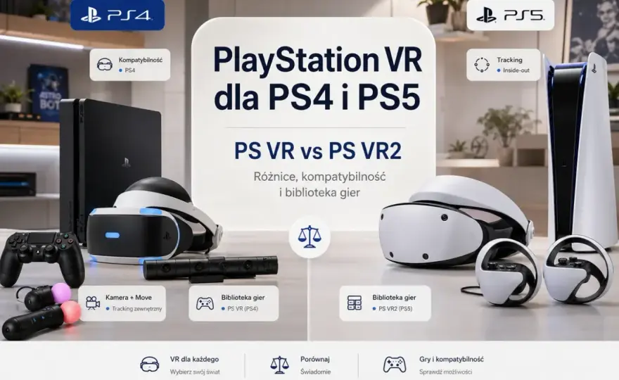 PS5, PS5 Pro, PS VR2 - Co wybrać? Poradnik dla graczy