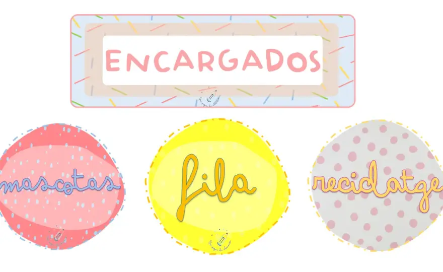 Encargados de Clase para Imprimir - Guía para un Aula Ordenada