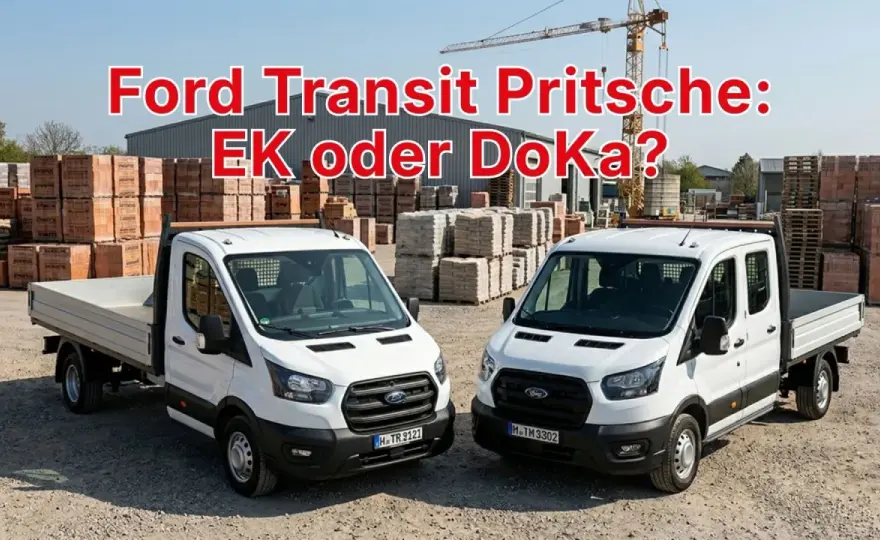 Pritschenwagen richtig wählen - Varianten, Nutzlast und Sicherheit