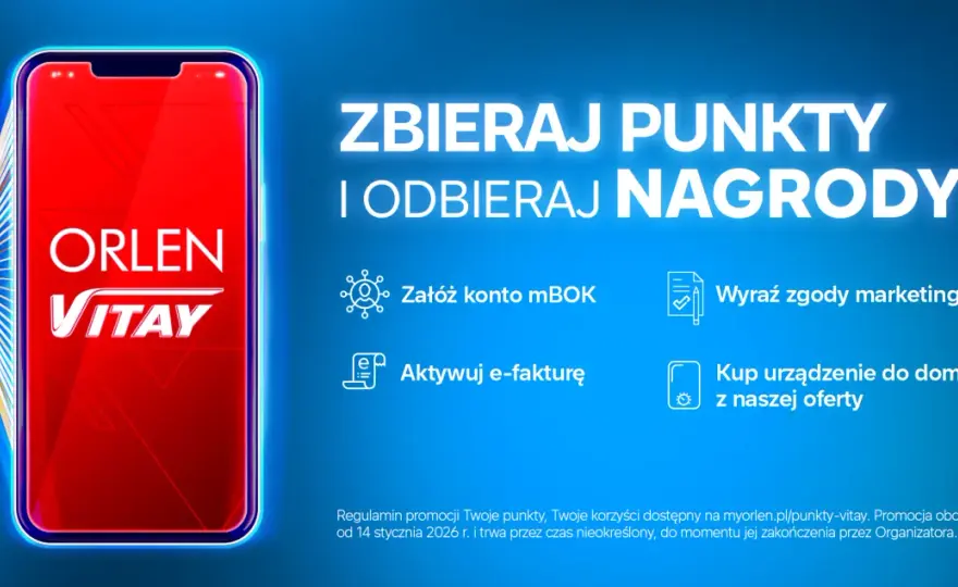 Punkty Orlen: Katalog nagród Vitay jak zyskać najwięcej?