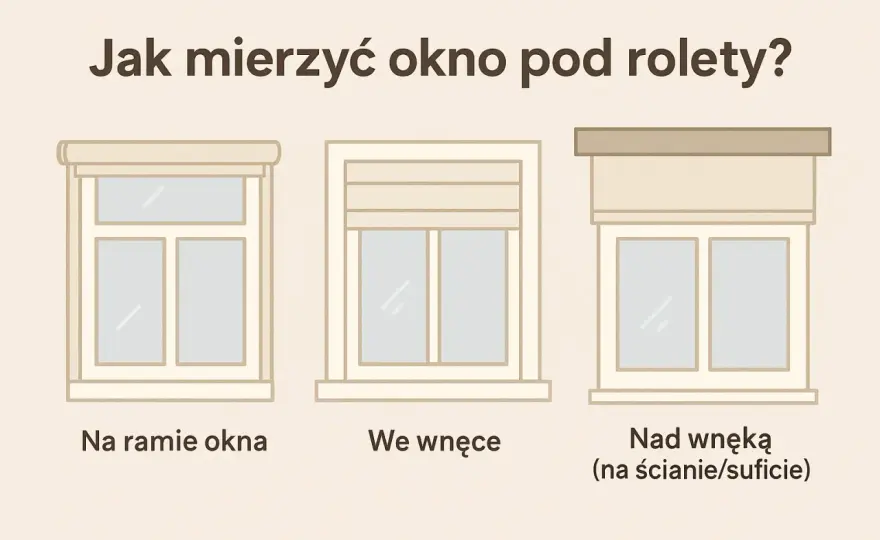 Jak zmierzyć okno pod rolety? Precyzyjny poradnik krok po kroku