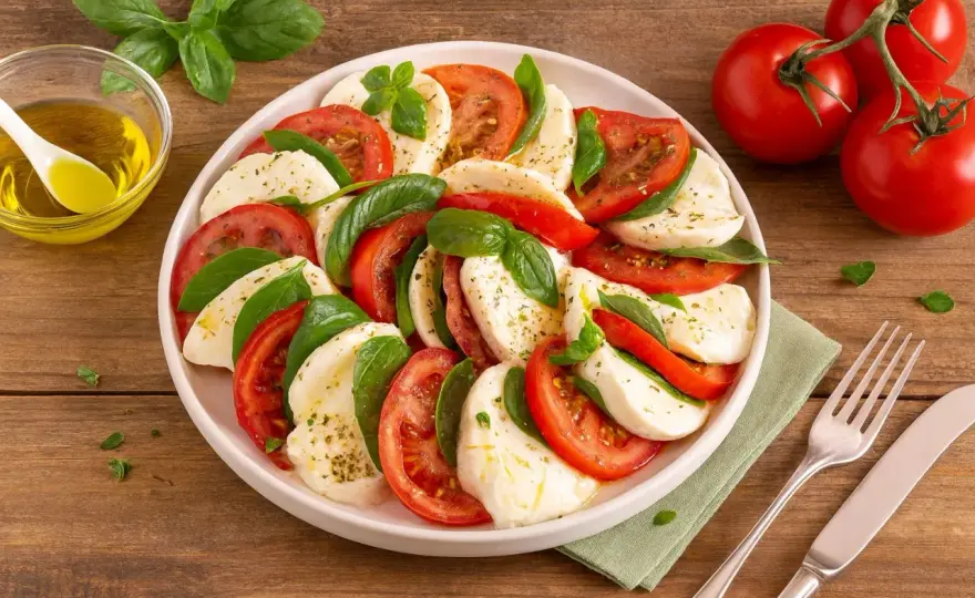 Tomate-Mozzarella-Salat - So gelingt der Klassiker perfekt