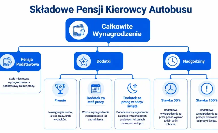 Ile zarabia kierowca autobusu? Realne zarobki i jak je czytać