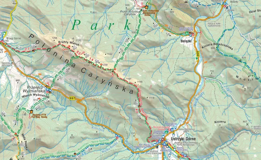 Gdzie się zaczynają Bieszczady? Granice geograficzne vs. turystyczne