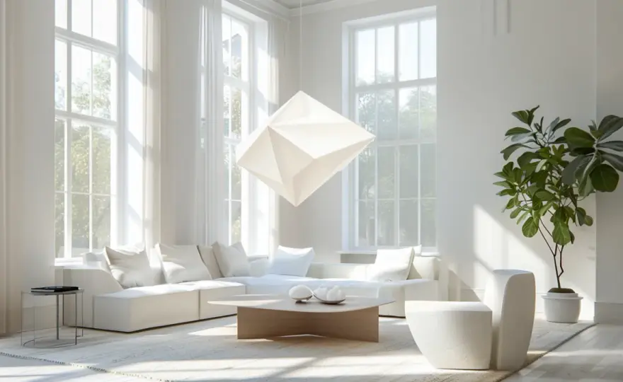 Inspiracje lampy sufitowej do nowoczesnego salonu - najlepsze pomysły