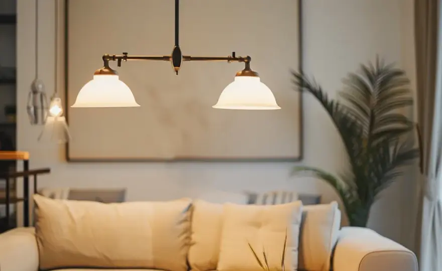 Lampa podwójna: Czy lampa sufitowa podwójna jest praktycznym rozwiązaniem?