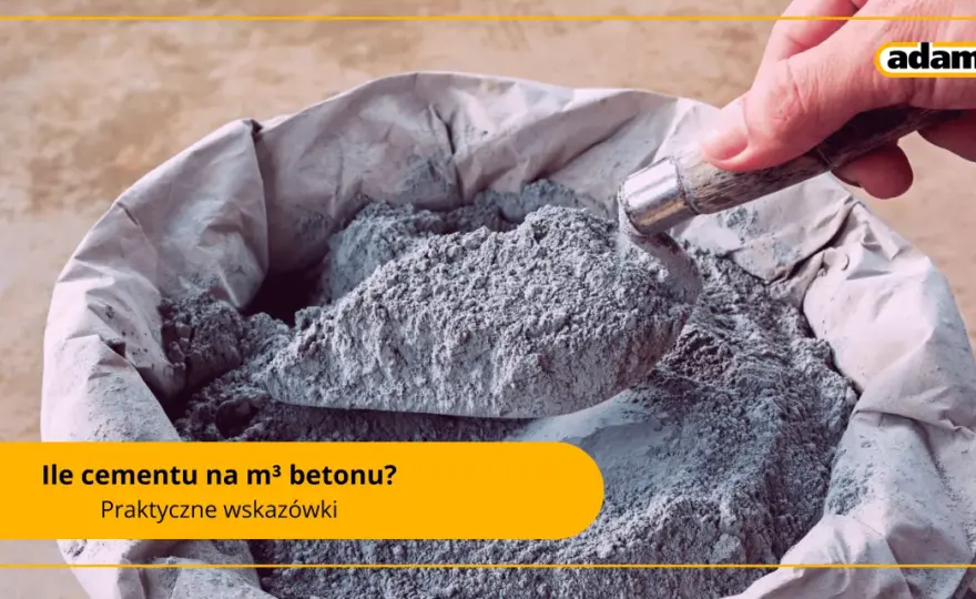 Ile cementu na m3 betonu B20? Sprawdź, by uniknąć błędów w miksie