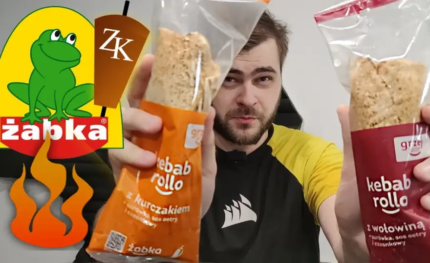 Kebab Rollo Żabka: Waga 255g, cena, skład i kcal. Czy warto?