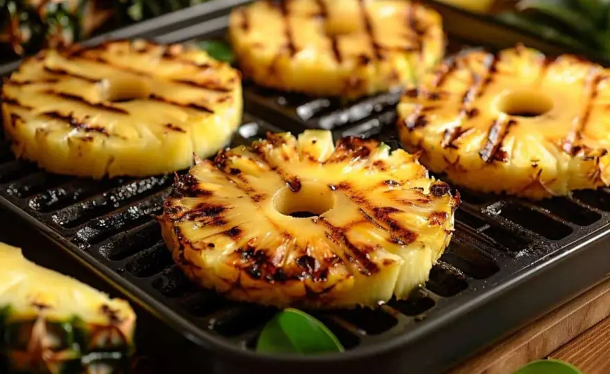 Ananas grillé parfait - Le secret d'un dessert léger