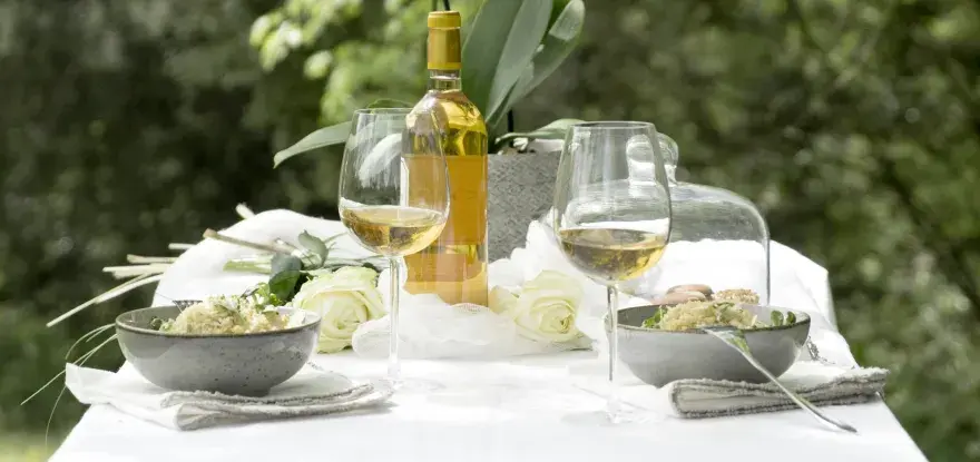 Bordeaux blanc moelleux - quels accords à table ?