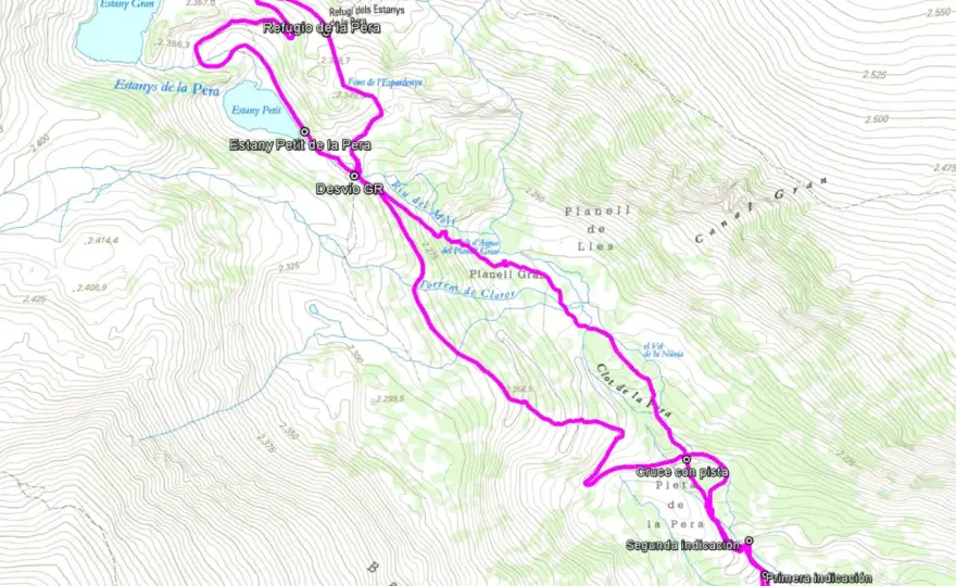 Estanys de la Pera - Ruta completa y cómo combinarla