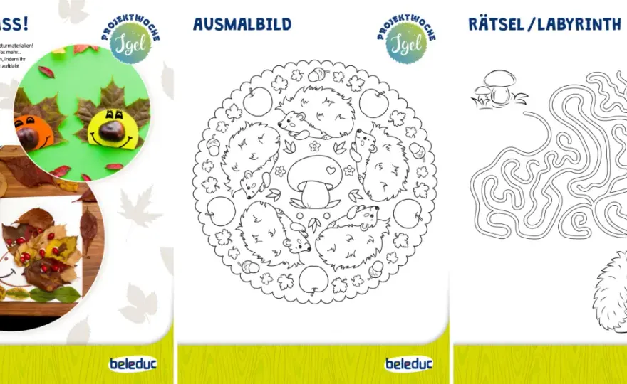 Igel-Projekt Kita & Schulstart - Mehr als nur Basteln!