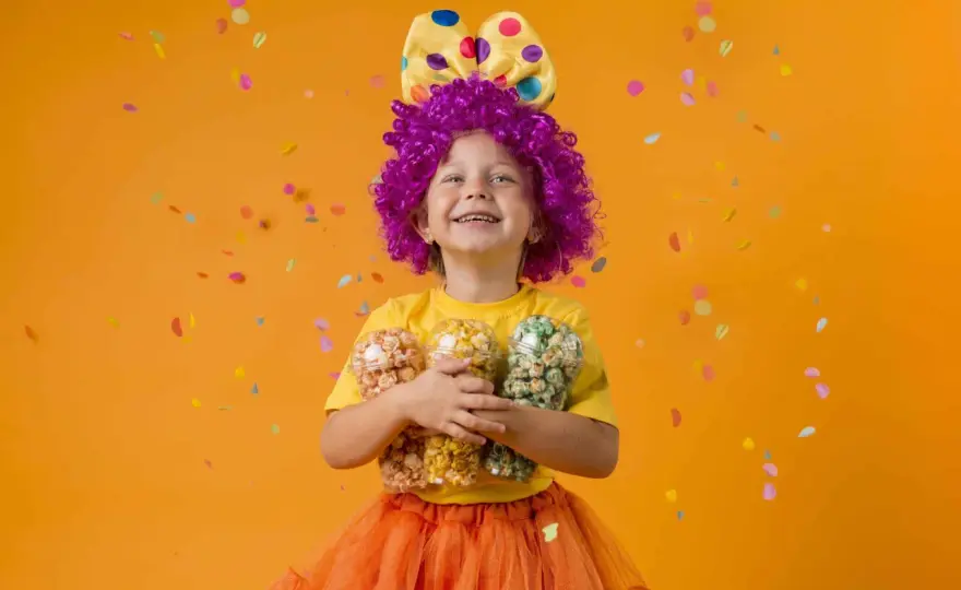Disfraz casero niña - Fácil, cómodo y ¡sin coser!