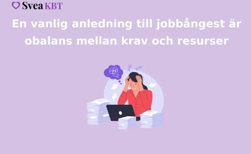 Jobbångest - så känner du igen den och får hjälp i tid