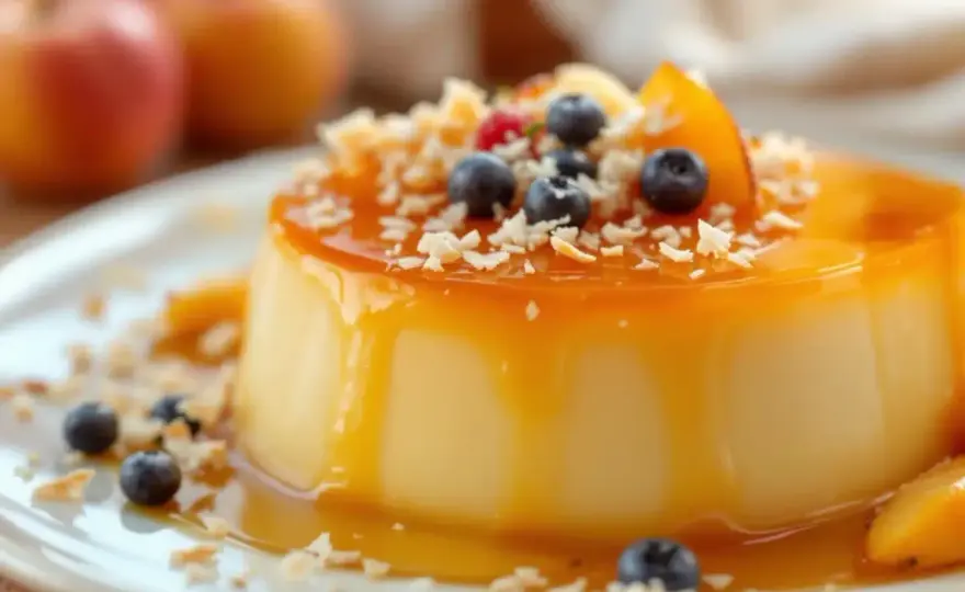 Flan coco parfait - Le secret d'une texture fondante et nette