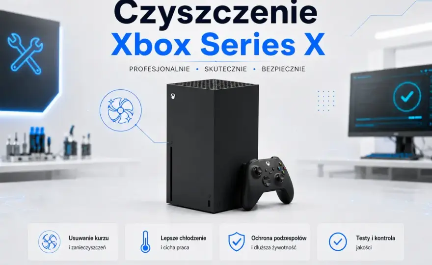 Czyszczenie Xbox Series X - Zrób to dobrze i bezpiecznie!